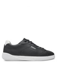 Hugo Sneakersy Riven Tenn punyl 50523439 Czarny. Czarne buty sportowe casual Hugo, bez wzorów, ze skóry, bez zapięcia. Za 499.99 zł.