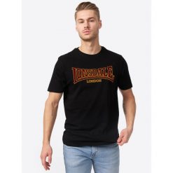 T-shirt o wąskim kroju Lonsdale Classic. Czarne t-shirty sportowe Lonsdale, bez wzorów, bez ramiączek. Za 184.00 zł.