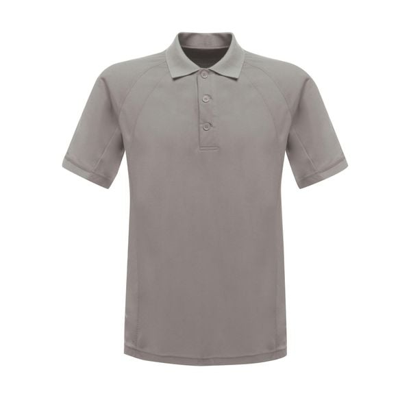 Męska Koszulka Polo Coolweave. Czarne koszulki polo Regatta, m, bez wzorów, bez kołnierzyka, bez ramiączek, na golfa. Za 65.99 zł.