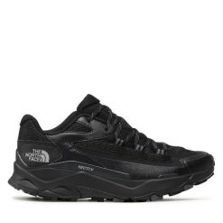 Trekkingi The North Face. Czarne buty trekkingowe The North Face, bez wzorów, bez zapięcia. Za 409.99 zł.