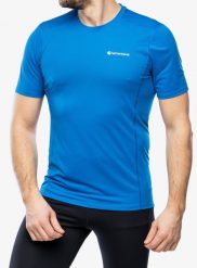 Koszulka termoaktywna męska Montane Dart Lite T-Shirt. Niebieskie bielizna termoaktywna Montane, l, bez wzorów, z materiału, bez ramiączek. Za 148.49 zł.