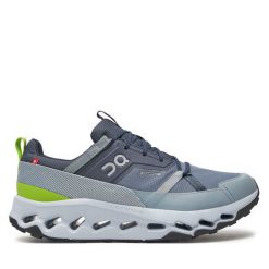 Trekkingi On. Szare buty trekkingowe On, bez wzorów, bez zapięcia. Za 799.99 zł.