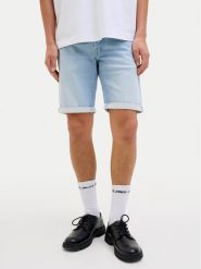 Jack&Jones Szorty jeansowe Rick 12269609 Niebieski Regular Fit. Niebieskie szorty Jack&Jones, m, bez wzorów, z bawełny. Za 129.99 zł.