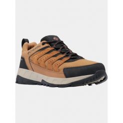Buty Turystyczne Niskie Męskie Columbia Strata Trail Low WP. Brązowe buty trekkingowe Columbia, bez wzorów, bez zapięcia, trekkingowe. Za 469.00 zł.