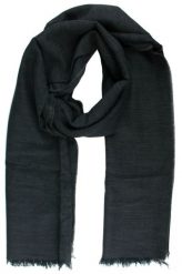 Lekki Szalik Wiosenno-Jesienny - Teer - Granatowy Melanż. Niebieskie szaliki Teer, bez wzorów, z materiału. Za 45.00 zł.