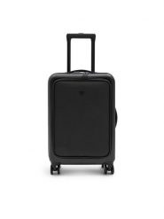Emporio Armani Walizka kabinowa Y4Q367 Y138E 81072 Czarny. Czarne walizki Emporio Armani, bez wzorów, z tworzywa sztucznego. Za 1,139.00 zł.