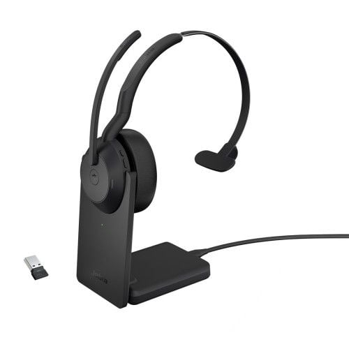 Jabra 25599-899-989 słuchawki/zestaw słuchawkowy Przewodowy i Bezprzewodowy Opaska na głowę Biuro/centrum telefoniczne Bluetooth Podstawka do ładowani. Słuchawki bezprzewodowe Jabra. Za 878.99 zł.