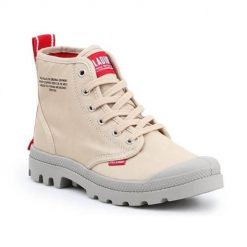 Buty do chodzenia męskie Palladium Pampa HI Dare. Brązowe buty sportowe casual Palladium, bez wzorów, z gumy, za kostkę, bez zapięcia. Za 498.00 zł.