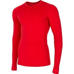 Longsleeve treningowy męski TSMLF401 - CZERWONY. Bielizna termoaktywna marki 4F. W wyprzedaży za 69.99 zł.