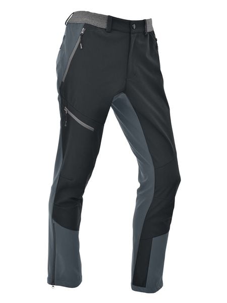 Maul Sport Spodnie softshellowe "Balmhorn XT 10.0" w kolorze czarno-szarym rozmiar: 56. Czarne spodnie treningowe długie Maul Sport, bez wzorów. Za 227.85 zł.
