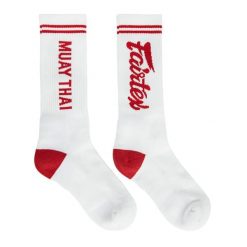 Skarpety do muay thai FAIRTEX EU. Skarpety FAIRTEX, bez wzorów, z bawełny. Za 79.99 zł.