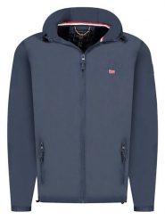 Geographical Norway Kurtka przejściowa "Daril" w kolorze granatowym rozmiar: M. Niebieskie kurtki Geographical Norway, m, bez wzorów, bez kaptura. Za 144.92 zł.