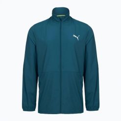 Kurtka do biegania męska PUMA Run Favorite Woven Jacket. Niebieskie kurtki Puma, l, bez wzorów, z materiału, bez kaptura. Za 149.99 zł.