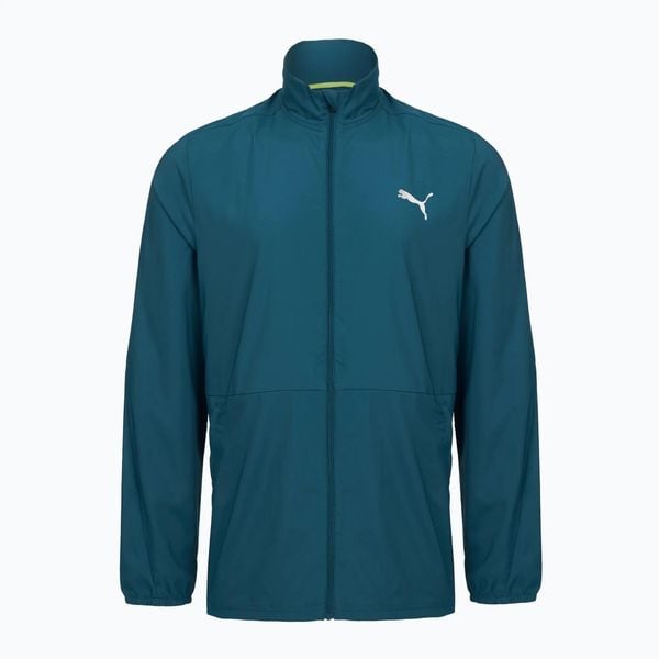 Kurtka do biegania męska PUMA Run Favorite Woven Jacket. Niebieskie kurtki Puma, l, bez wzorów, z materiału, bez kaptura. Za 149.99 zł.