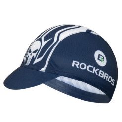 Czapka rowerowa Rockbros MZ10019 z daszkiem - niebieska. Niebieskie czapki z daszkiem ROCKBROS, bez wzorów, z materiału. Za 74.00 zł.