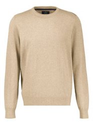 Lerros Sweter w kolorze beżowym rozmiar: 3XL. Brązowe swetry nierozpinane Lerros, xl, bez wzorów, z bawełny, bez kołnierzyka, bez ramiączek. Za 134.95 zł.