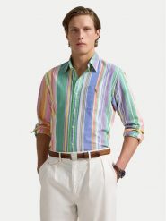 Polo Ralph Lauren Koszula 710961342001 Kolorowy Slim Fit. Koszule Polo Ralph Lauren, l, bez wzorów, z bawełny, bez kołnierzyka, bez ramiączek. Za 539.99 zł.