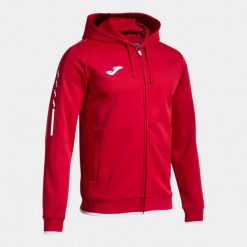 Bluza dresowa z kapturem Joma Olimpiada. Czerwone bluzy z kapturem Joma, m, bez wzorów, z dresówki, z kapturem. Za 257.00 zł.