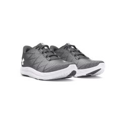 Buty do biegania męskie Under Armour Charged Speed Swift. Szare buty do biegania Under Armour, bez wzorów, z materiału, bez zapięcia, do biegania. Za 261.99 zł.