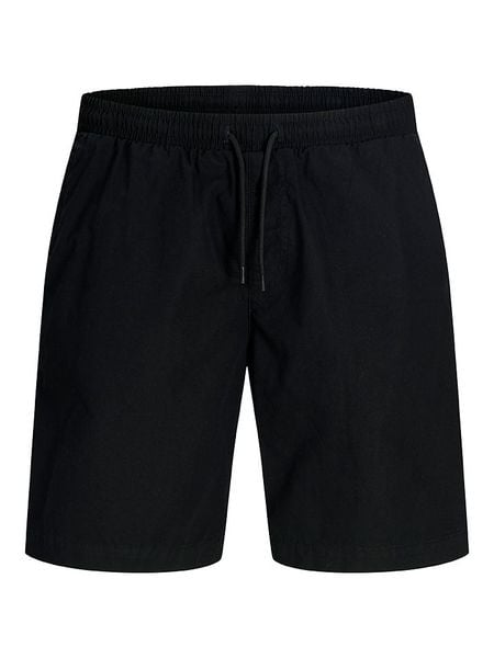 Jack & Jones Szorty "Jaiden" w kolorze czarnym rozmiar: M. Czarne szorty Jack & Jones, m, bez wzorów, z bawełny. Za 66.47 zł.