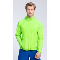 Kurtka treningowa męska KUMTR001 - zielony neon. Kurtki marki 4F. W wyprzedaży za 179.99 zł.