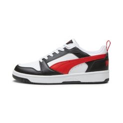 Buty do chodzenia męskie Puma Rebound V6 low. Buty do koszykówki Puma, bez zapięcia, do koszykówki. W wyprzedaży za 229.99 zł.