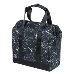 Torba na zakupy Grand, kwiatowa. Czarne torby na laptopa BASIL. Za 294.80 zł.