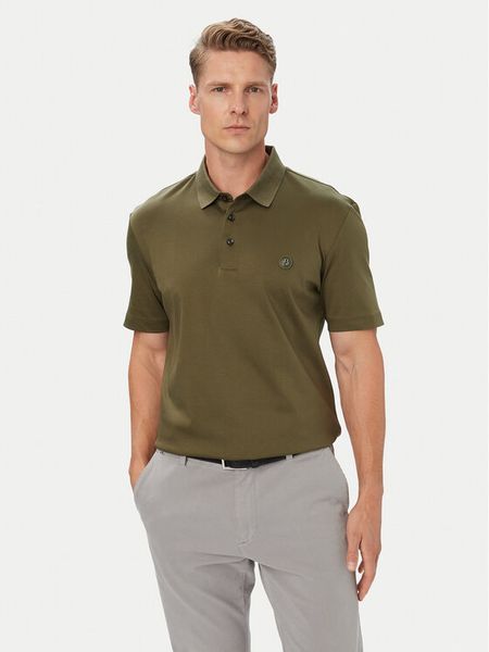 BOSS Polo C-Parris 01 50555829 Zielony ciemny Regular Fit. Zielone koszulki polo Boss, l, bez wzorów, z bawełny, bez kołnierzyka, bez ramiączek. Za 599.99 zł.
