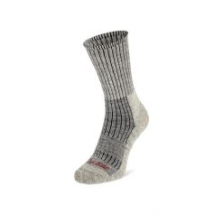 Skarpetki do trekkingu męskie Bridgedale Hike Mid Merino C Boot. Szare skarpety Bridgedale, bez wzorów. Za 96.99 zł.