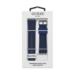 Wymienny pasek do zegarka Apple Watch Guess. Niebieskie paski Guess, z aplikacjami. Za 269.99 zł.