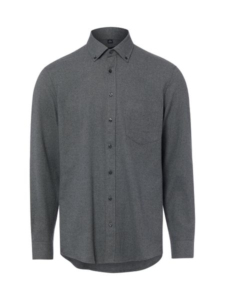 Andrew James koszula flanelowa Mężczyźni Regular Fit Flanela szary, S. Szare koszule Andrew James, m, bez wzorów, bez kołnierzyka, bez ramiączek. Za 249.95 zł.