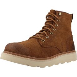 Buty SOREL SLABTOWN 62 SIX WP Brązowy. Brązowe buty trekkingowe Sorel, bez wzorów, ze skóry, bez zapięcia. Za 637.99 zł.