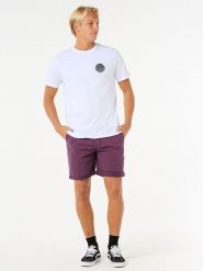 Rip Curl Szorty "Twisted" w kolorze fioletowym rozmiar: 30. Różowe szorty Rip Curl, bez wzorów, z bawełny. Za 105.14 zł.