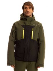 Fischer Kurtka narciarska w kolorze khaki rozmiar: L. Brązowe kurtki outdoor i hardshell FISCHER, l, bez wzorów, bez kaptura. Za 632.42 zł.