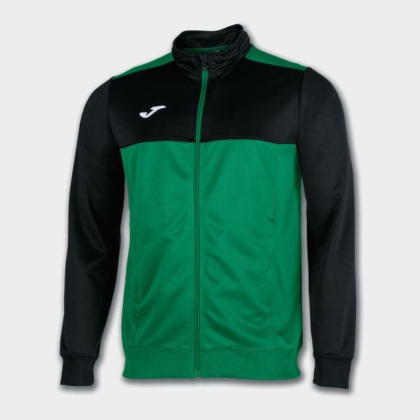 Bluza do piłki nożnej męska Joma Winner. Zielone bluzy Joma, m, bez wzorów, bez kaptura. W wyprzedaży za 141.45 zł.