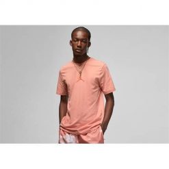 Koszulka sportowa męska Nike Air Jordan Jumpman. Czarne t-shirty sportowe Nike, bez wzorów, bez ramiączek, trekkingowe. Za 269.00 zł.