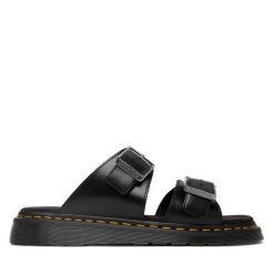 Klapki Dr. Martens. Czarne klapki Dr. Martens. Za 699.99 zł.
