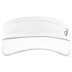 Czapka z daszkiem dla dorosłych ASICS Performance Visor. Białe czapki z daszkiem ASICS, bez wzorów, z poliesteru. Za 69.99 zł.