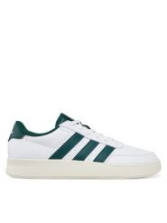 Adidas Sneakersy Breaknet 2.0 JI4852 Biały. Białe buty sportowe casual Adidas, bez wzorów, ze skóry, bez zapięcia. Za 199.99 zł.