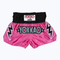Spodenki treningowe męskie YOKKAO Stadium CarbonFit. Czerwone krótkie spodenki sportowe YOKKAO, m, bez wzorów, z materiału. Za 279.99 zł.