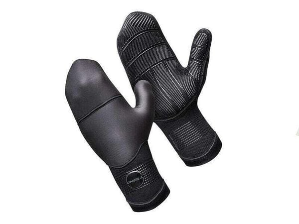Rękawiczki neoprenowe do sportów wodnych ONeill Psycho Tech 7mm Mittens. Czarne rękawiczki O'Neill, bez wzorów, z materiału. Za 299.00 zł.
