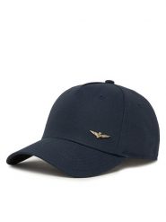 Aeronautica Militare Czapka z daszkiem 251HA1122CT2848 Granatowy. Niebieskie czapki z daszkiem Aeronautica Militare, bez wzorów, z bawełny. Za 129.99 zł.