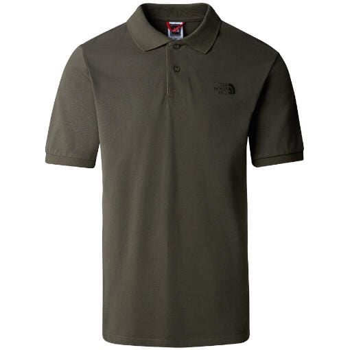 Koszulka turystyczna męska The North Face M Polo Piquet. Zielone koszulki polo The North Face, m, bez wzorów, bez kołnierzyka, bez ramiączek. Za 169.00 zł.
