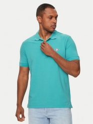 Replay Polo M3070A.000.22696M Niebieski Regular Fit. Niebieskie koszulki polo Replay, m, bez wzorów, z bawełny, bez kołnierzyka, bez ramiączek. Za 199.99 zł.
