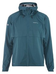 Craft Kurtka "Pro Hydro" w kolorze turkusowym do biegania rozmiar: M. Niebieskie kurtki do biegania Craft, m, bez wzorów, z materiału, bez kaptura, do biegania. Za 347.99 zł.