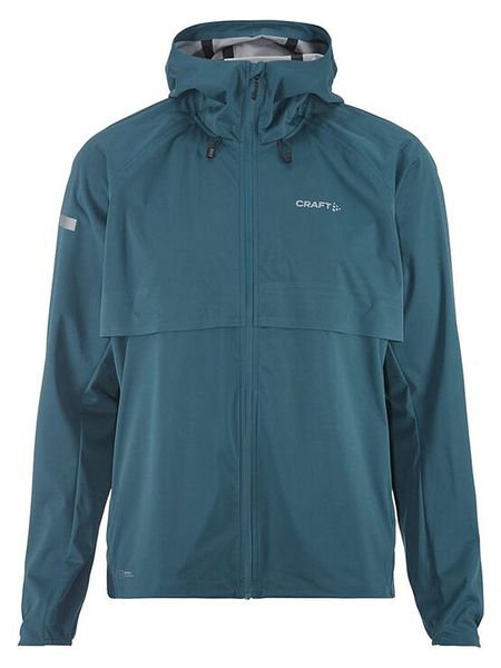 Craft Kurtka "Pro Hydro" w kolorze turkusowym do biegania rozmiar: M. Niebieskie kurtki do biegania Craft, m, bez wzorów, z materiału, bez kaptura, do biegania. Za 347.99 zł.