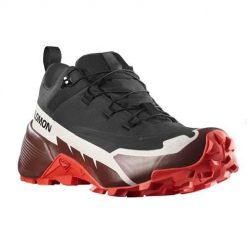 Buty trekkingowe męskie Salomon Cross Hike Gtx 2. Czarne buty trekkingowe Salomon, bez wzorów, z materiału, bez zapięcia, trekkingowe. Za 661.00 zł.