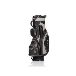 Torba na wózek golfowy JuCad Manager PLUS. Czarne torby na ramię JUCAD, bez wzorów, z materiału, na ramię, duże, bez dodatków. Za 1,537.15 zł.