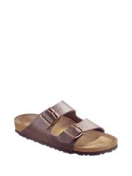 Birkenstock Klapki "Arizona" w kolorze ciemnobrązowym rozmiar: 40. Brązowe klapki Birkenstock. Za 318.47 zł.