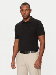 BOSS Polo Paddy Mirror_R 50550887 Czarny Regular Fit. Czarne koszulki polo Boss, m, bez wzorów, z bawełny, bez kołnierzyka, bez ramiączek. Za 289.99 zł.